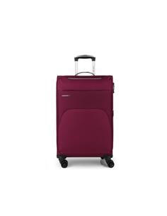 GABOL Maleta Viaje Mediana Con 4 Ruedas Poliester ZAMBIA Rojo 69x41x29,5/32 cm