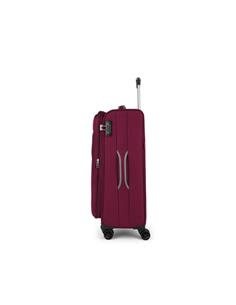 GABOL Maleta Viaje Mediana Con 4 Ruedas Poliester ZAMBIA Rojo 69x41x29,5/32 cm