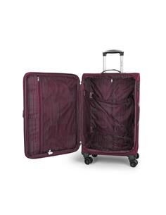 GABOL Maleta Viaje Mediana Con 4 Ruedas Poliester ZAMBIA Rojo 69x41x29,5/32 cm
