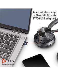 PLANTRONICS Auricular Estereo Bluetooth VOYAGER 4320 UC  con Dongle Usb C
