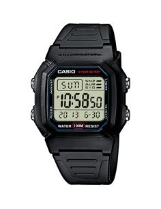 CASIO COLECCION W-800H-1AVES Reloj Digital ,Fecha,Alarma,Resistente al Agua,Correa de Resina