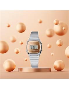 CASIO COLECCION LA-LA670WES-4AE Reloj Digita, Fecha, Cronometro, Calendario, Alarma, Resistente