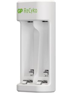 GP Cargador USB AA/AAA Con Pack 2 Pilas AA 2100Mah