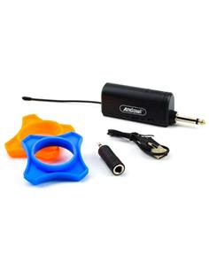 ANDOWL Pack 2 Microfonos Inalambricos COn Receptor Jack 6.3mm Q-MIC558