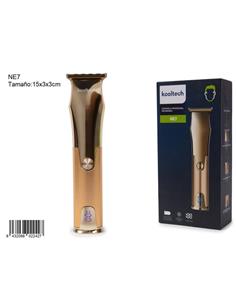 KOOLTECH Cortapelo Profesional NE7 Recargable Dorado