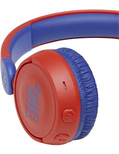 JBL JR310BT Auriculares Casco Bluetooth Para Niños Rojo y Azul