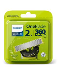 PHILIPS Recambio One Blade 360 Cabeza 2 Unidad QP420/50