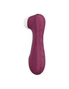 SATISFYER Pro 2 Gen3 Rojo Air APP Pulse Impermeable IPX7,Modo Silencio,11 Programas,Recargable