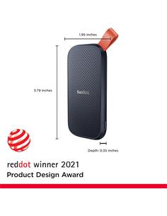 SANDISK Disco Duro SSD Externo 1TB 800MB/s