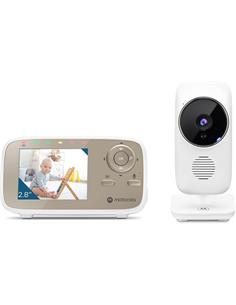 MOTOROLA Vigila Bebes Con Pantalla 2.8" VM483 Blanco