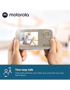 MOTOROLA Vigila Bebes Con Pantalla 2.8" VM483 Blanco