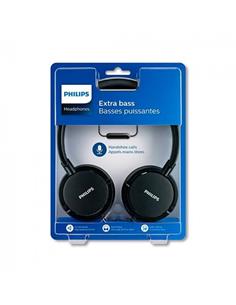 PHILIPS Auricular Casco Estereo De Cable Con Microfono Negro SHL5005WT/00