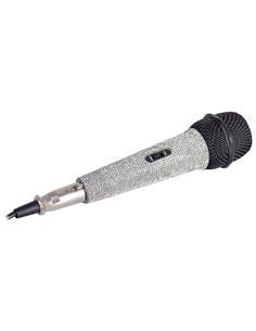 TREVI Microfono Dinamico EM 30 STAR Con Cable 5Mtrs Jack 6.3mm Con Mango de Diamante