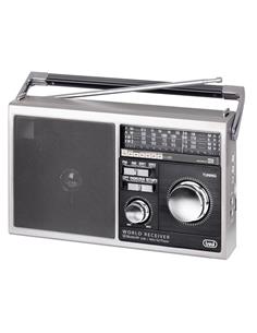 TREVI Radio Multibanda MB 749 W AM/FM/SW1/SW2 Bluetooth,Micro Sd,Aux In Pilas y Alimentacion