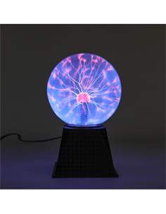 ITOTAL Lampara Bola De Plasma Con Gas Azul 6" XL2639