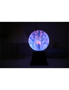 ITOTAL Lampara Bola De Plasma Con Gas Azul 6" XL2639