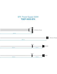 TOOQ Fuente Alimentacion SFX 500W