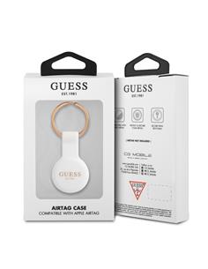 GUESS Funda Llavero Para AIRTAG Blanca