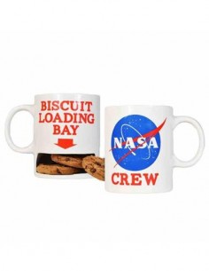 NASA Taza Con Hueco Para Galletas MUGCNA01