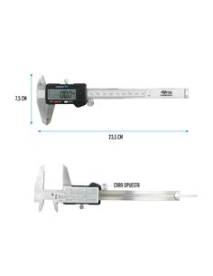 FERRESTOCK Calibre Precision Digital Tamaño 150 y Precision 0.05mm FSKCAL002