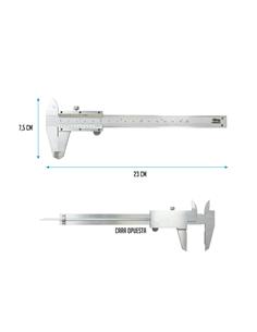 FERRESTOCK Calibre Precision Tamaño 150 y Precision 0.05mm FSKCAL001