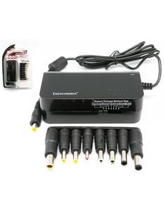EUROCONNEX Cargador Universal Para Portatil 70W 12V-24V Con 9 Clavijas 0108