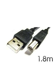 CROMAD Cable Usb A-B 1.8Mtrs 2.0 Negro