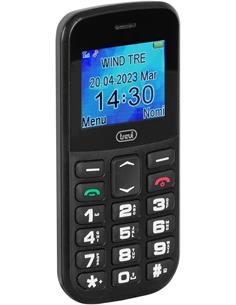 TREVI Telefono Movil Basico Con Teclas Grandes MAX20 Negro
