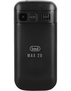 TREVI Telefono Movil Basico Con Teclas Grandes MAX20 Negro