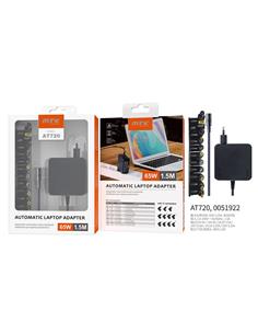 MTK Cargador Universal Automatico Para Portatil 65W 11 Clavijas AT720