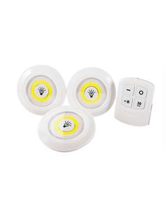 SANDA 3x Luz Auxiliar Led Con Mando SD-5726