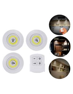SANDA 3x Luz Auxiliar Led Con Mando SD-5726