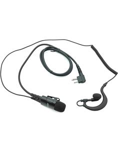 JETFON Microauricular Para Motorola 2Pin Orejero Negro JR-E1703