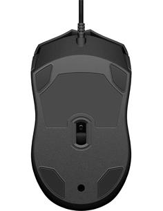 HP Raton Optico Con Cable Wired Mouse 100 negro