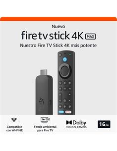 AMAZON Adaptador Hdmi Fire TV Stick 4K MAX 16Gb Wifi 6E Con Mando
