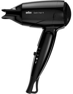 BRAUN Secador Pelo De Viaje HD130E 1200W Satin Hair 1 Negro