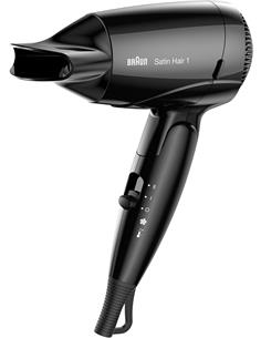 BRAUN Secador Pelo De Viaje HD130E 1200W Satin Hair 1 Negro