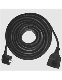 SILVER Alargador Corriente Schucko 3Mtrs 9223 Negro
