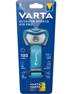 VARTA Linterna Led Frontal De Cabeza 100Lm H10 Pro 16650