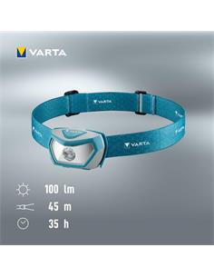 VARTA Linterna Led Frontal De Cabeza 100Lm H10 Pro 16650