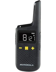 MOTOROLA Pareja de Walkies XT185 16 Canales,8Km,Auriculares Incluidos Negro