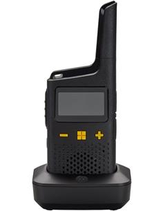 MOTOROLA Pareja de Walkies XT185 16 Canales,8Km,Auriculares Incluidos Negro