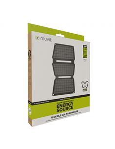 MUVIT Placa Solar Flexible 15W 2.9A Hasta 4500Mah