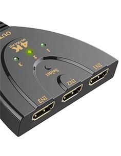 ANDOWL Adaptador HDMI Switch 1 Entrada- 3 Salidas 4K Q-HD30