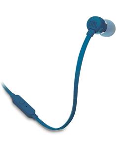 JBL T160 Mini Auriculares Estereo con Microfono Azul