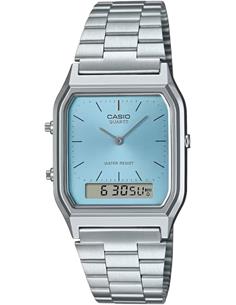 CASIO COLECCION AQ-230A-2A1MQYES Reloj Digital/Analogico Correa Plateado