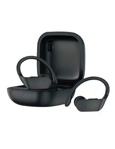 DAEWOO Auricular Bluetooth Con Caja Cargdaora Deportivo Con Soporte Oreja DW2012 Negro