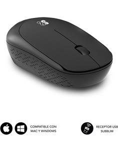 SUBBLIM Raton Inalambrico+ Alfombrilla SUBMP-03HP001 Negro