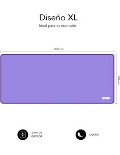 SUBBLIM Raton Inalambrico+ Alfombrilla SUBMP-03HP002 Azul Purpura