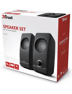 TRUST Altavoces 2.0 REMO  16W USB
